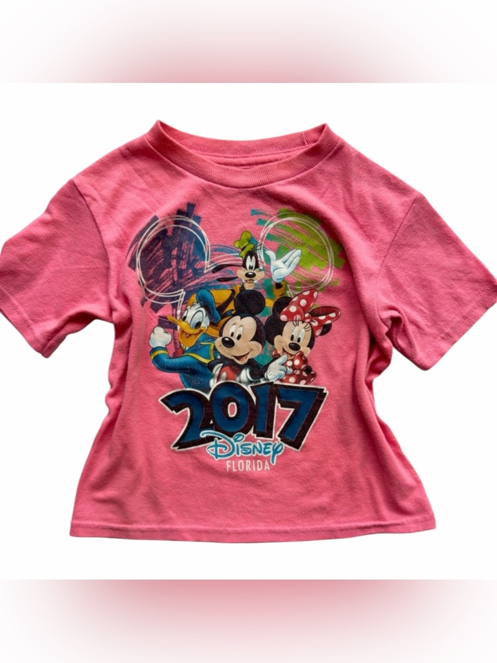 Disney World 2017 Florida Mickey & friends t-shirt size 3T